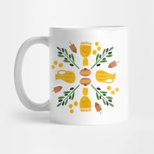 Chanukah Roundel Mug